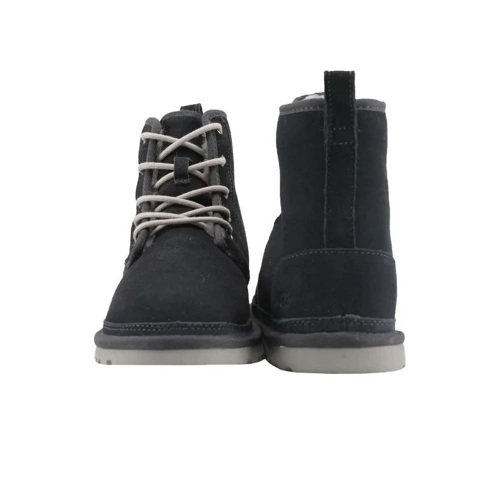 UGG HARKLEY Mens Size 5 Boots True Navy Blue Shearling 1016472  NEW